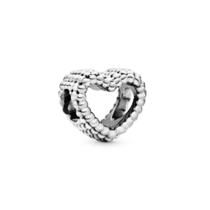 Pandora Beaded Open Heart Charm