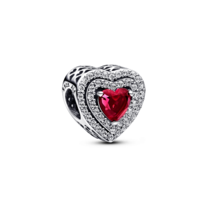 Pandora Sparkling Levelled Heart Charm