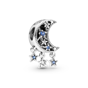 Pandora Star & Crescent Moon Charm