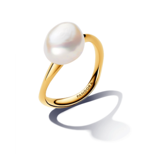 Pandora Baroque Treated Freshwater Cultured Pearl Ring