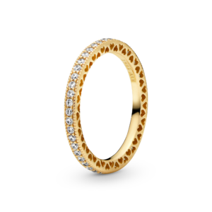 Pandora Sparkle & Hearts Ring