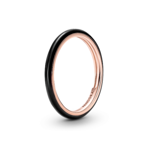 Pandora ME Black Enamel Ring