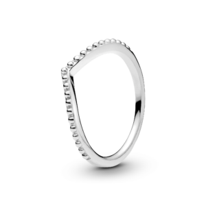 Pandora Beaded Wishbone Ring