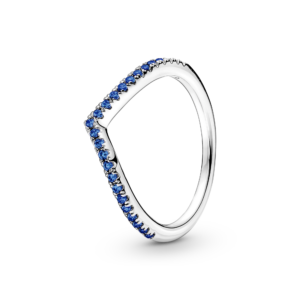Pandora Timeless Wish Sparkling Blue Ring
