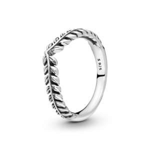 Pandora Wheat Grains Wishbone Ring