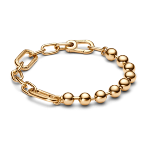 Pandora ME Metal Bead & Link Chain Bracelet