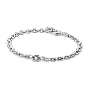 Pandora Signature PavÃ© Bold Chain Bracelet