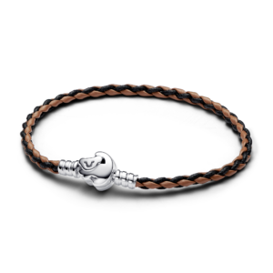 Pandora Disney The Lion King Clasp Pandora Moments Braided Leather Bracelet