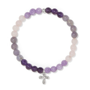 Enchanting Cross Stretch Bracelet
