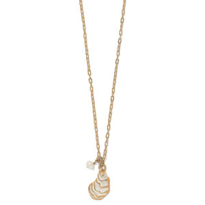 Sunset Cove Oyster Duo Necklace