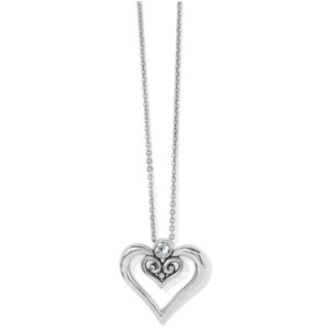 Brighton, Alcazar Duet Heart Necklace