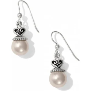 Brighton, Alcazar Pearl Drop French Wire Earrings