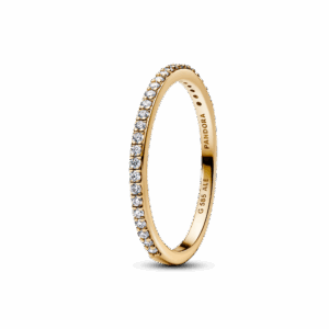 Pandora Era 14k Gold Lab-grown Diamond Half Eternity PavÃ© Band Ring