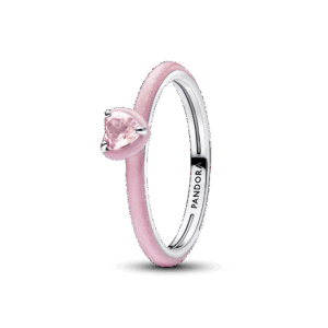 Pink Chakra Heart Ring