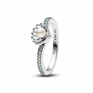 Disney Princess Ariel Shell Treated Freshwater Cultured Pearl Ring