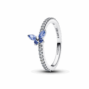 Sparkling Butterfly Ring