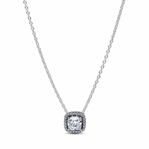 Halo Pendant Collier Necklace