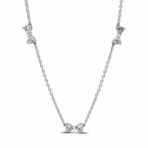 Bow Station Chain Necklace
