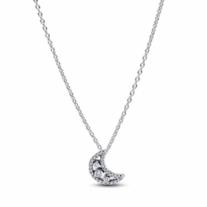Crescent Moon Pendant Necklace