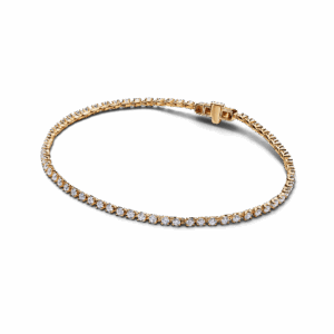 Pandora Era 14k Gold Lab-grown Diamond Tennis Bracelet