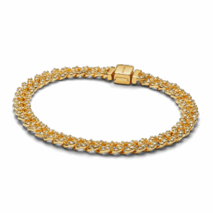 Pavé Cuban Chain Bracelet