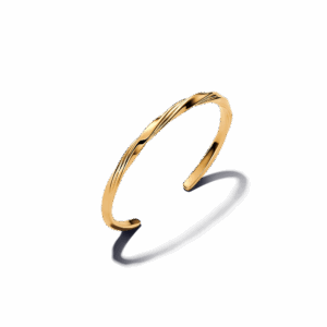 Twisted Open Bangle