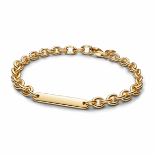 Engravable Bar Link Bracelet