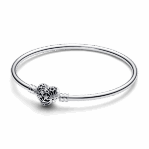 Celestial Heart Clasp Bangle