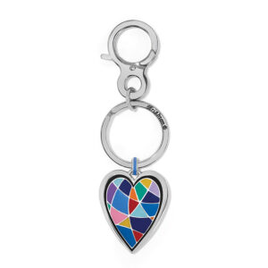 Brighton, Colormix Heart Handbag Fob