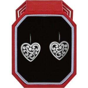 Brighton, Contempo Heart Leverback Earrings Gift Box