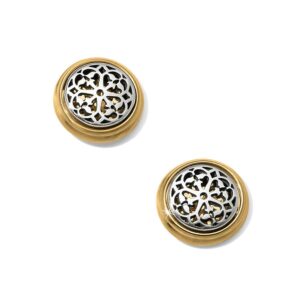 Brighton, Ferrara Two Tone Post Earrings