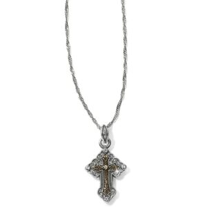 Brighton, Greek Petite Cross Necklace