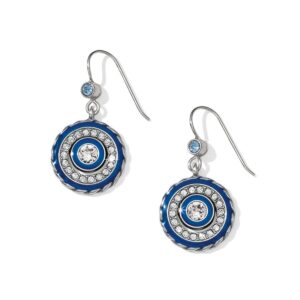Brighton, Halo Eclipse French Wire Earrings