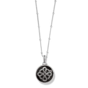 Brighton, Interlok Noir Reversible Necklace