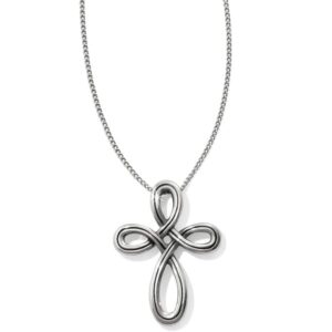 Brighton, Interlok Petite Cross Necklace