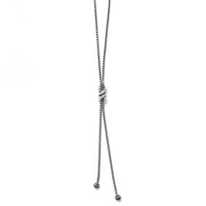 Brighton, Interlok Twist Lariat Necklace