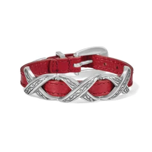 Brighton, Kriss Kross Etched Bandit Bracelet