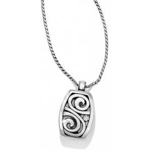 Brighton, London Groove Badge Clip Necklace