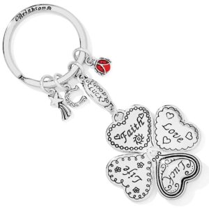 Brighton, Lucky Clover Heart Key Fob