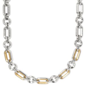 Brighton, Medici Link Two Tone Necklace