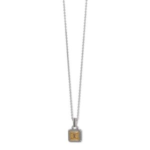 Brighton, Mosaic Two Tone Mini Tile Necklace