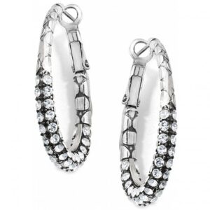Brighton, Pebble Pave Hoop Earrings