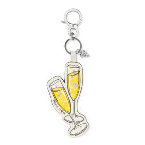 Brighton, Paris Blooms Champagne For Two Handbag Fob