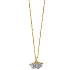 Brighton, Everbloom Ginkgo Small Necklace