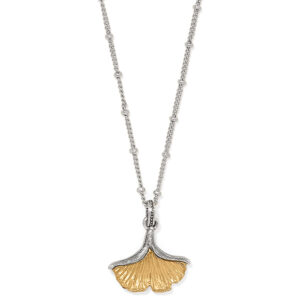 Brighton, Everbloom Ginkgo Petite Necklace