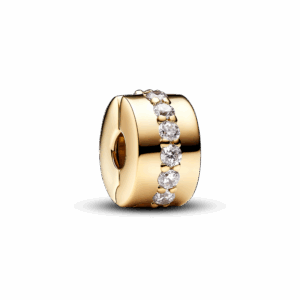 Pandora Clear Sparkling Row Clip Charm