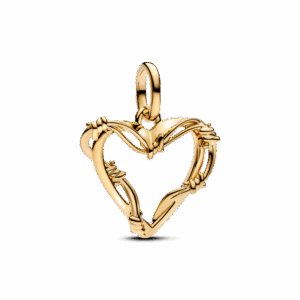 Pandora Wire Heart Dangle Charm