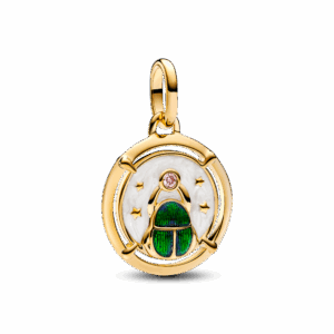 Pandora Scarab Beetle Medallion Charm