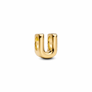 Pandora Letter U Alphabet Charm