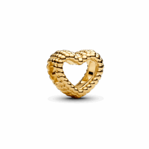 Pandora Beaded Open Heart Charm